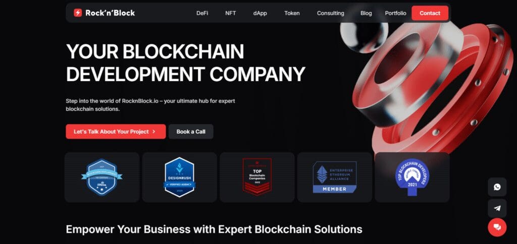 10 Best Tap To Earn Game Development Company 5 RocknBlock Tap To Earn Game Development Company
