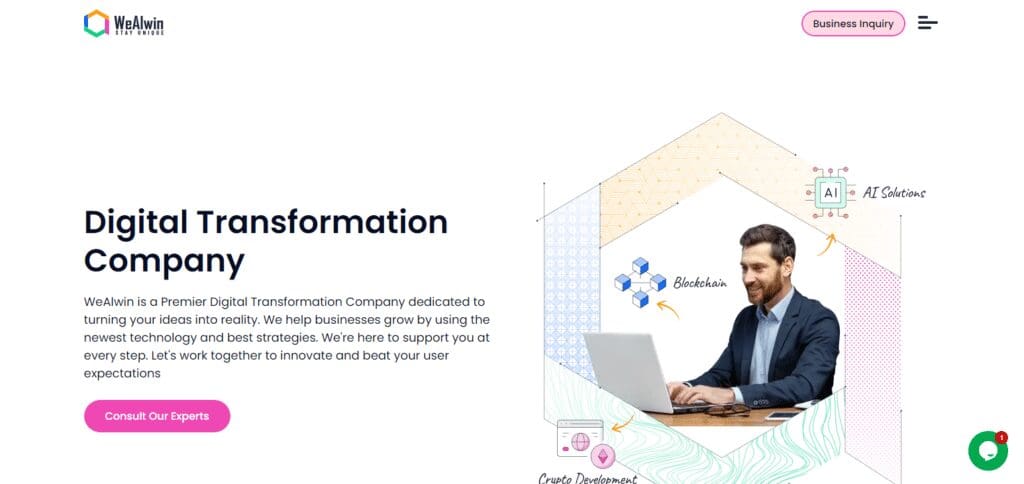 9 Top DApp Development Companies In 2025 2 WeAlwin Technology DApp Development Companies