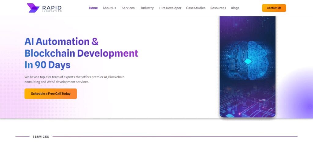 9 Top DApp Development Companies In 2025 4 Rapid Innovation DApp Development Companies