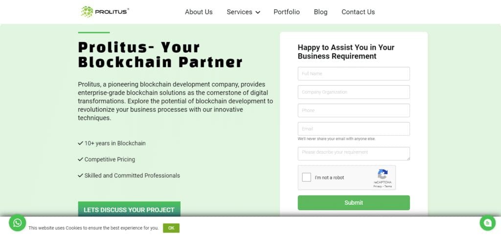 10 Best Cryptocurrency Exchange Software Development Company In Singapore 7 Prolitus Technologies