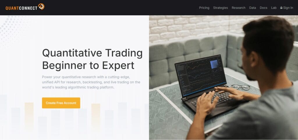 10 Best Algorithmic Trading Platforms & Brokers To Automate Your Strategies In 2024 9 QuantConnect Algorithmic Trading Platforms & Brokers To Automate Your Strategies
