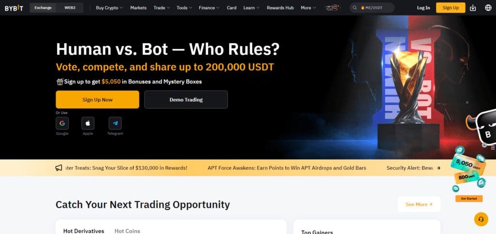 FIXT Exchange Review 2024: Features, Fees, and Security Overview 15 FIXT Exchange Alternative Bybit