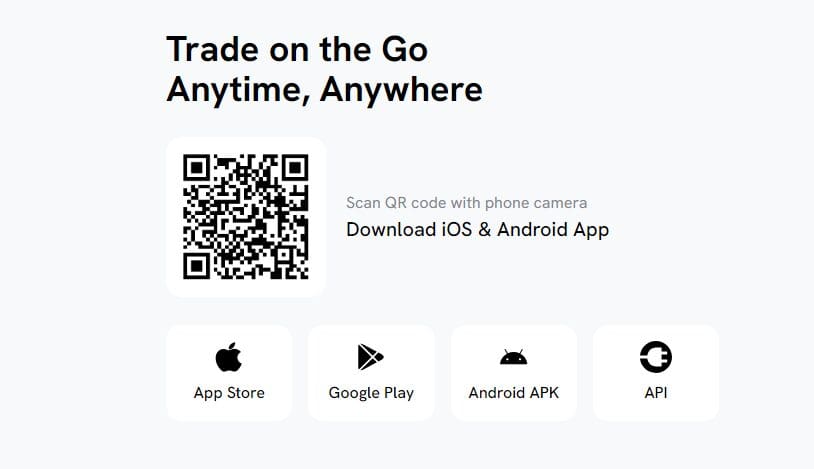 Coincall Exchange Review 2024: Features, Fees, and Security Overview 9 Coincall Mobile Application