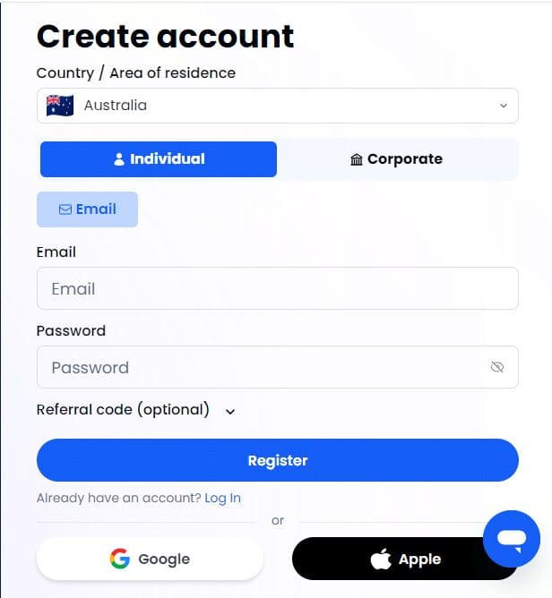 BitDelta Exchange Review 2024: Features, Fees, and Security Overview 3 How to Sign Up on BitDelta Exchange?