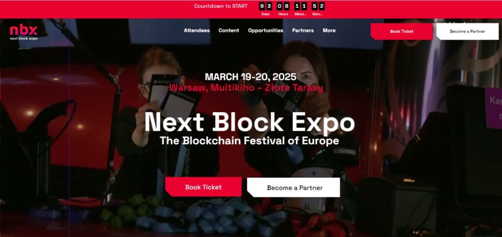 10 Top Crypto Events In 2025: Key Blockchain & Crypto Conferences 10 Next Block Expo