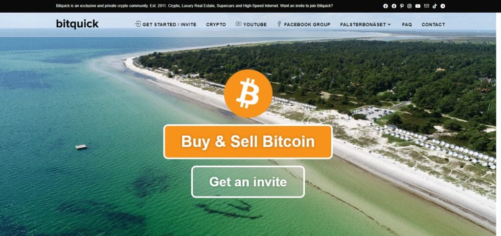 BitQuick Crypto P2P Platform in Malta