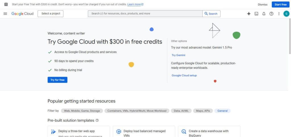 10 Best Cloud Server Provider 4 Google Cloud Platform (GCP)