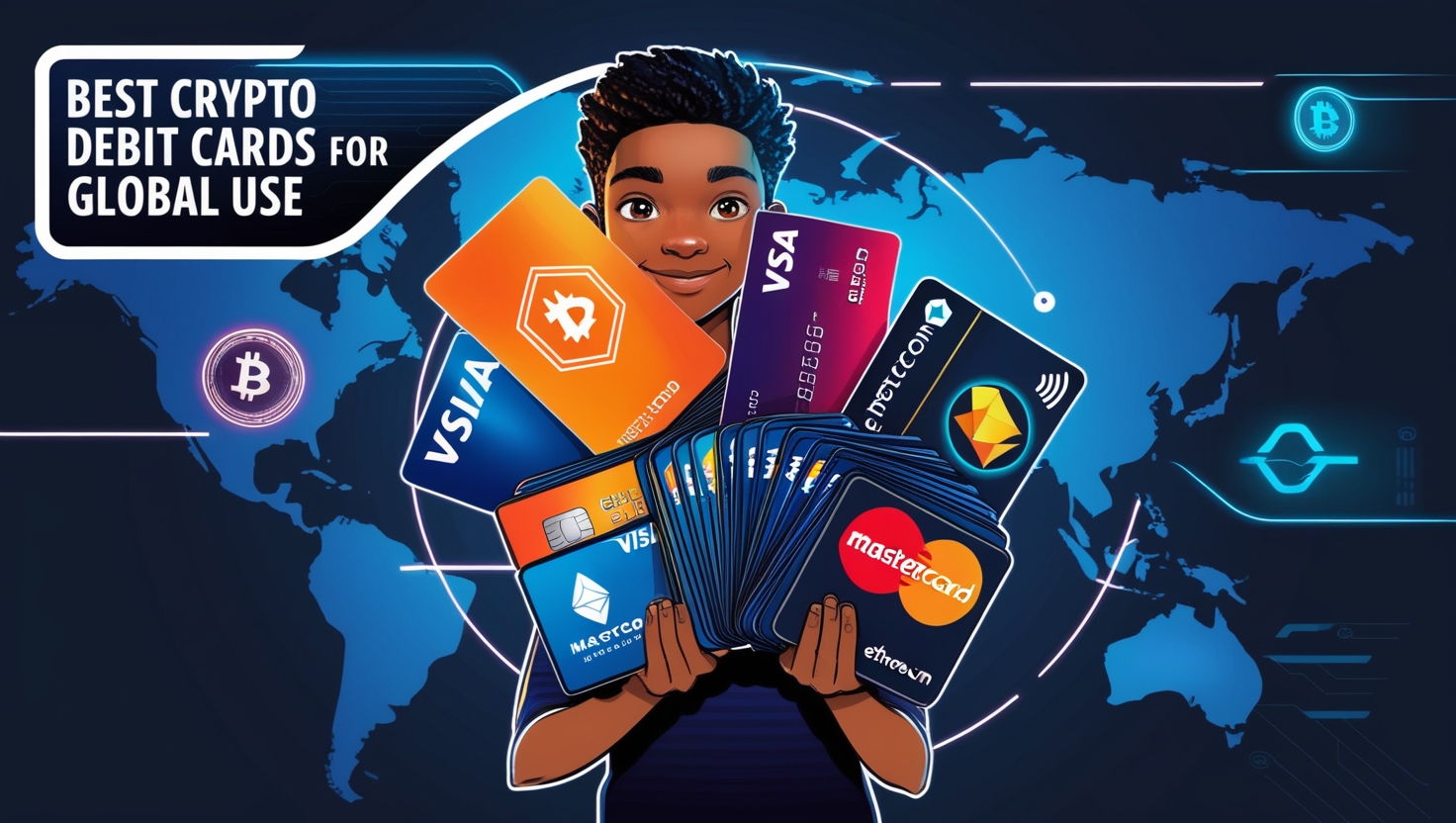 10 Best Crypto Debit Cards For Global Use