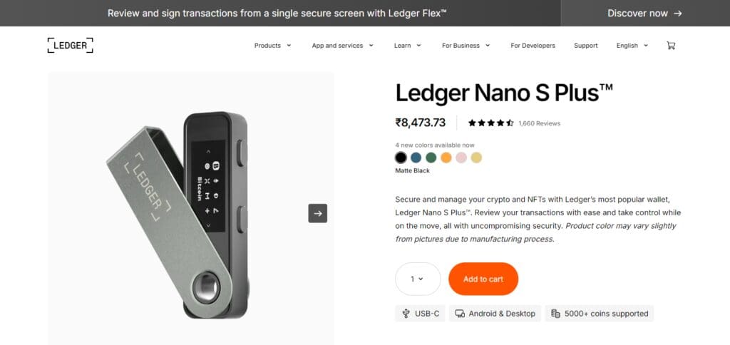 How to Choose the Best Crypto Hardware Wallet 2 Ledger Nano S Plus