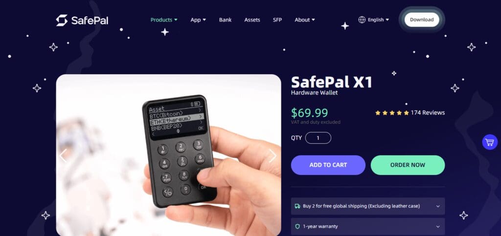 How to Choose the Best Crypto Hardware Wallet 4 SafePal X1