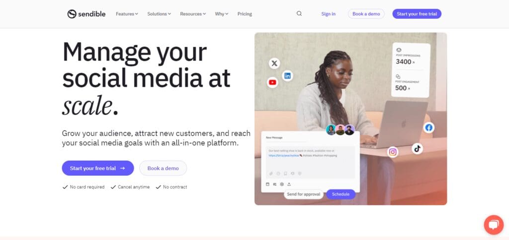 10 Best Apps For Managing Multiple Social Media Accounts 10 Sendible