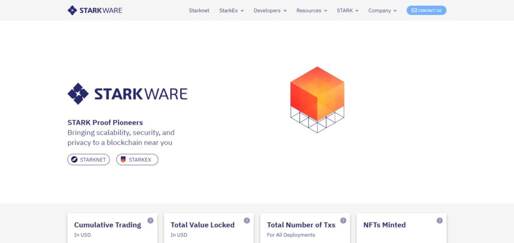 10 Most Promising Blockchain Startups 3 StarkWare Industries
