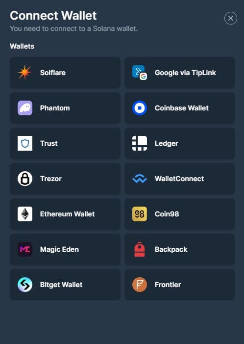 What is Jupiter Solana Exchange? Features & Benefits Explained 4 Integrate your Wallet into Jupiter: Go to Jupiter Exchange website and log into your Solana wallet.