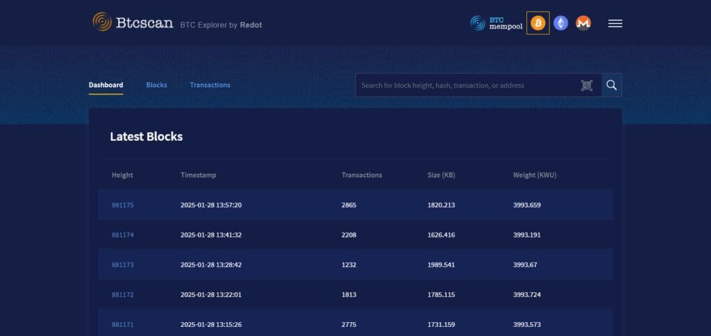 10 Best Blockchain Explorer In 2025 8 BTC.com Blockchain Explorer