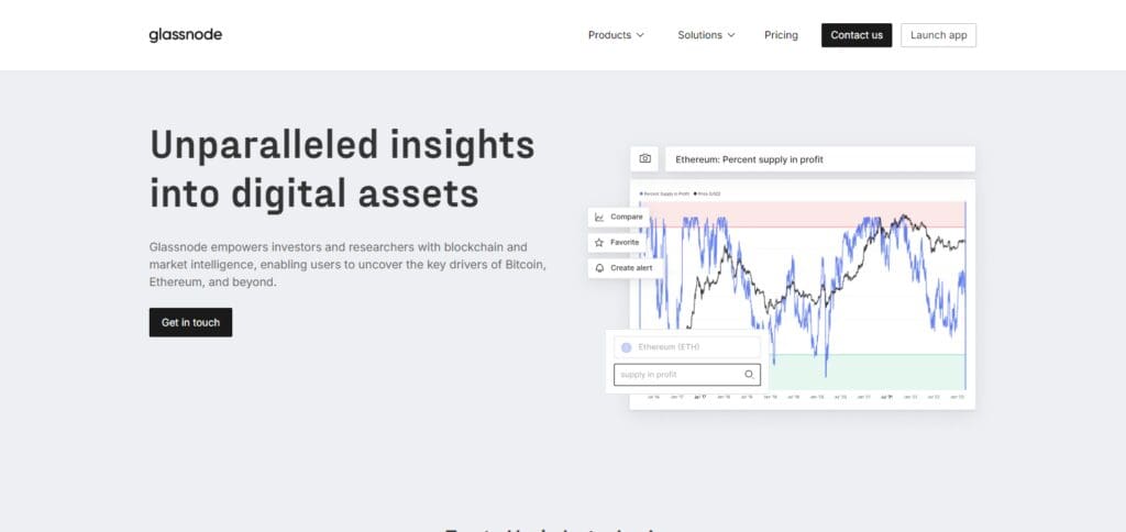 10 Best Crypto Analytics Dashboards | Top Tools For Insights 4 Glassnode