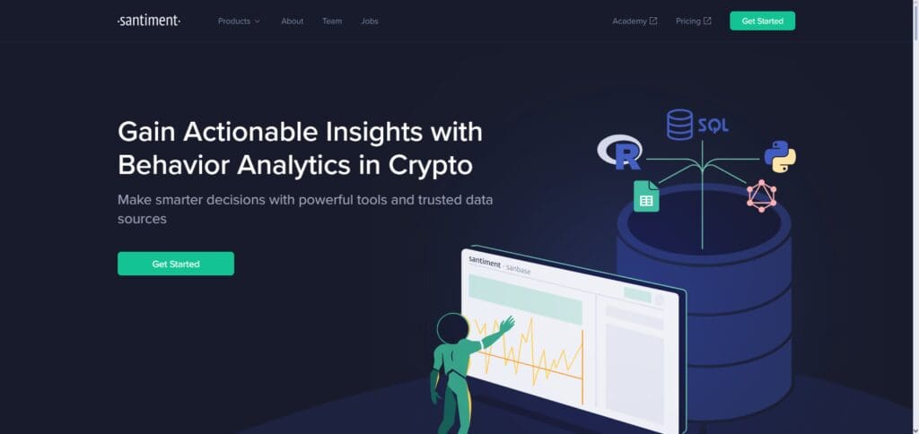 10 Best Crypto Analytics Dashboards | Top Tools For Insights 2 Santiment