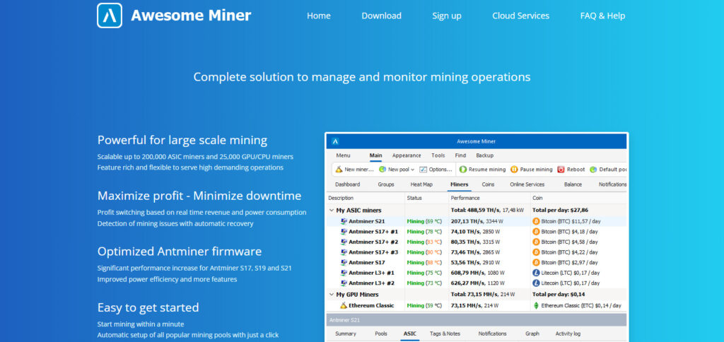 Awesome Miner