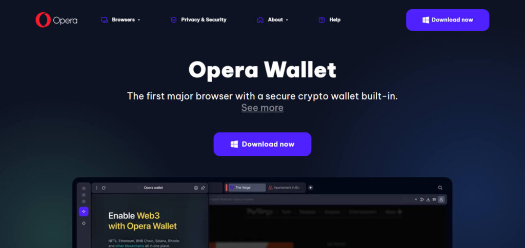 Opera Wallet