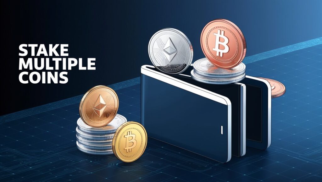 How to Stake Multiple Coins in One Wallet 