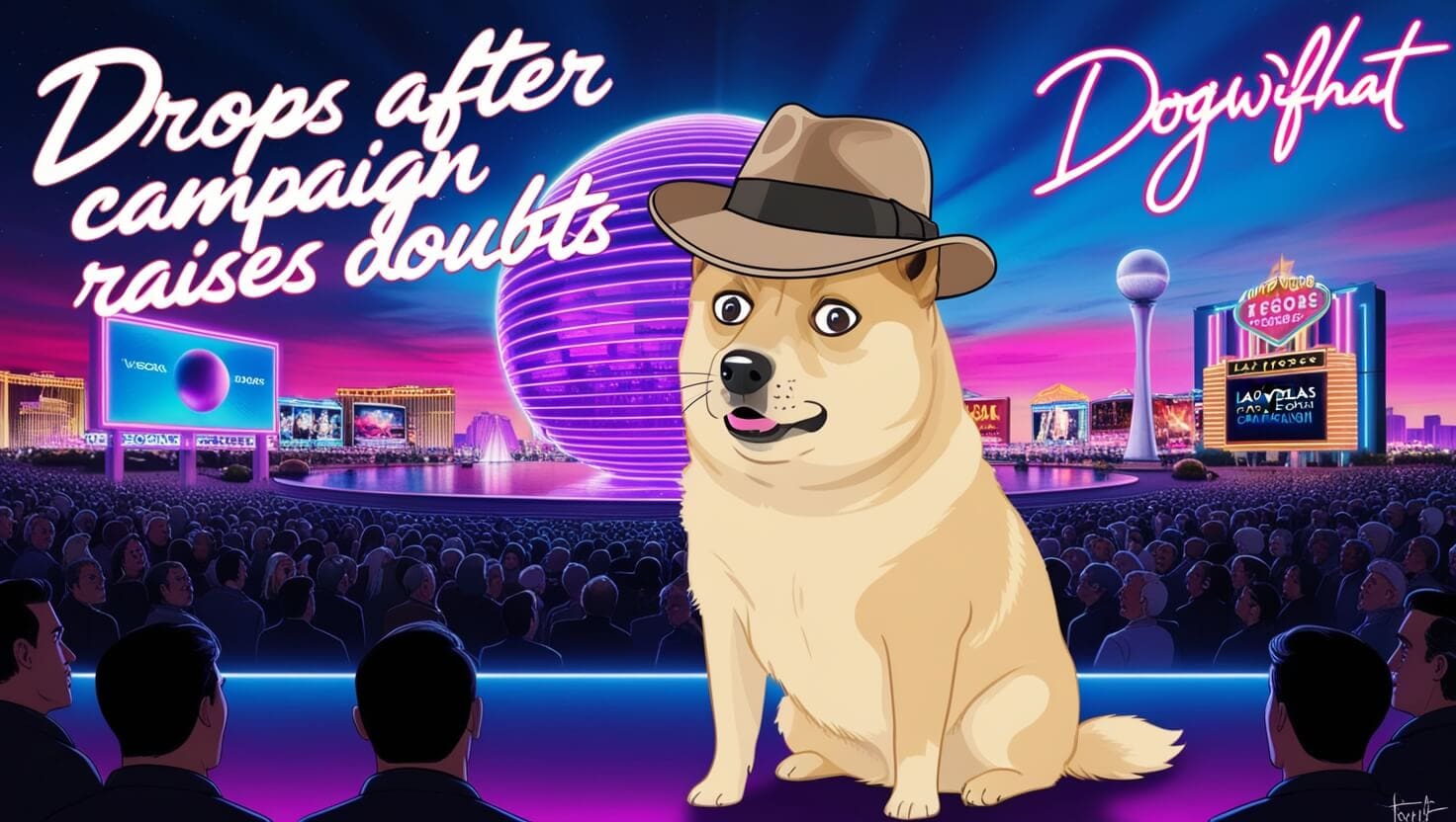Dogwifhat Drops After Las Vegas Sphere Campaign Raises Doubts