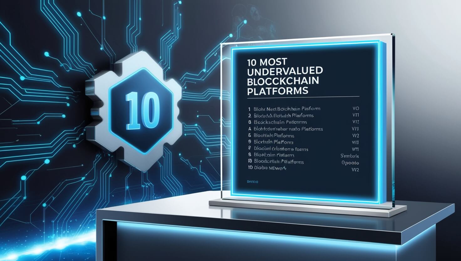 10 Most Undervalued Blockchain Platforms