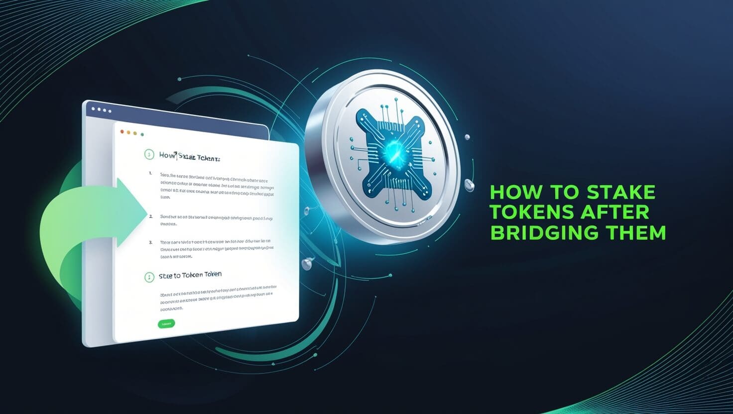 How to Stake Tokens After Bridging Them: Step-by-Step Guide