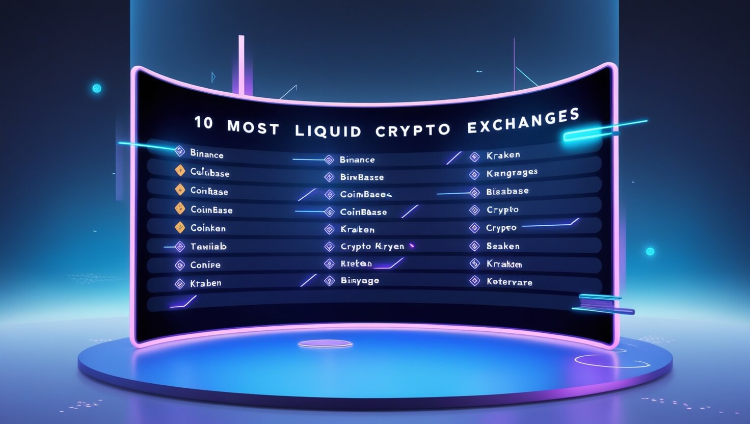 11 Most Liquid Crypto Exchanges In 2025