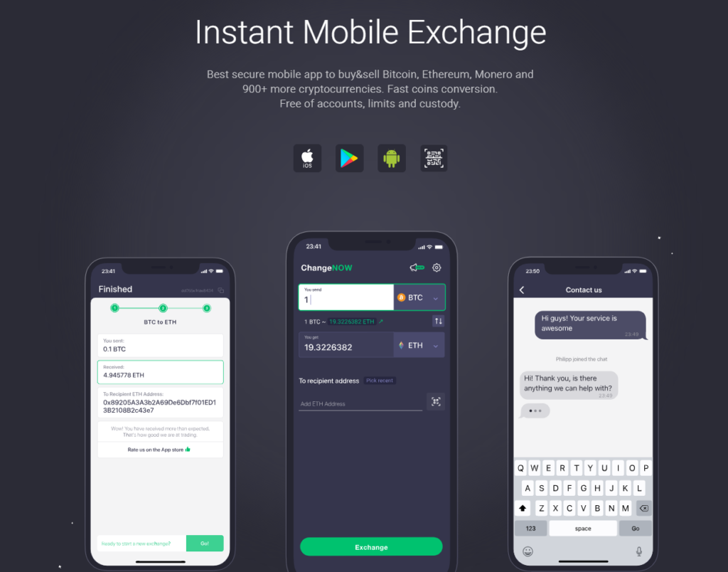 ChangeNOW App