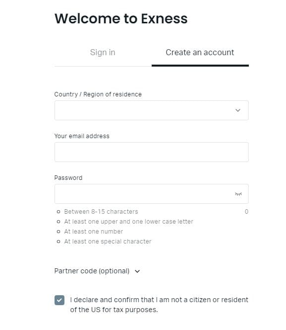 How to Download Exness for PC - Easy Guide 4 Log in or sign up