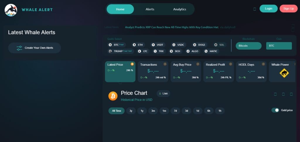 How to Follow Crypto Whales: A Step-by-Step Guide 4 Access Whale Alert