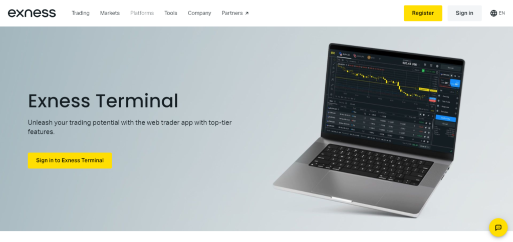 What Is Exness Web Terminal?