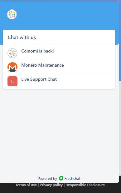 Coinomi Help & Support