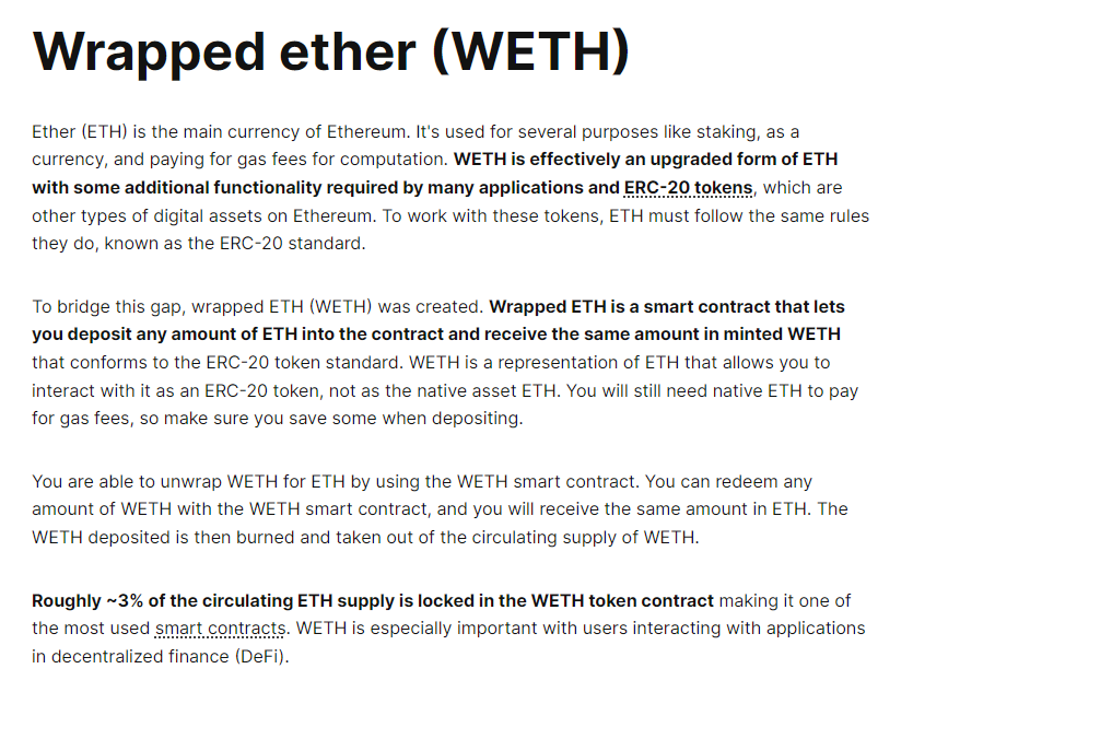 Wrapped Ether