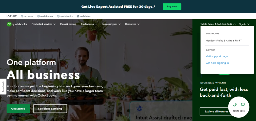  QuickBooks Online