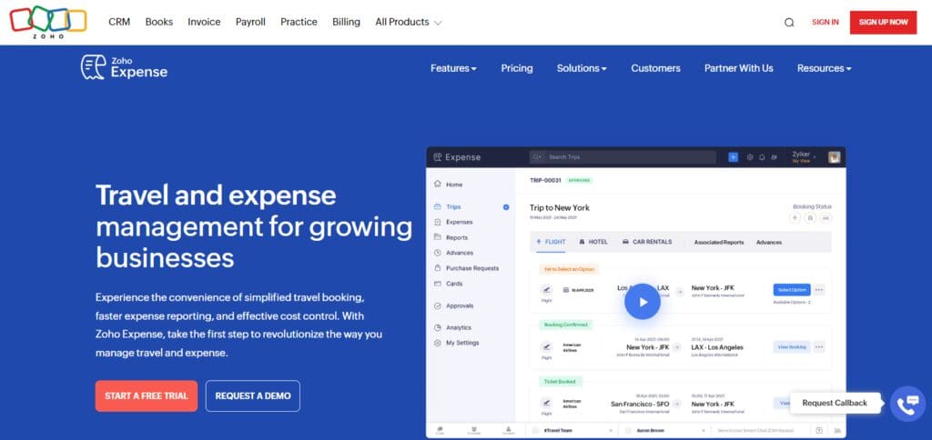 How To Track Business Expenses Online 5 Zoho Expense
