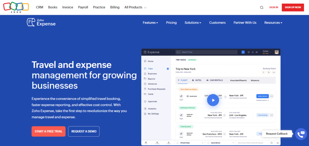 Zoho Expense