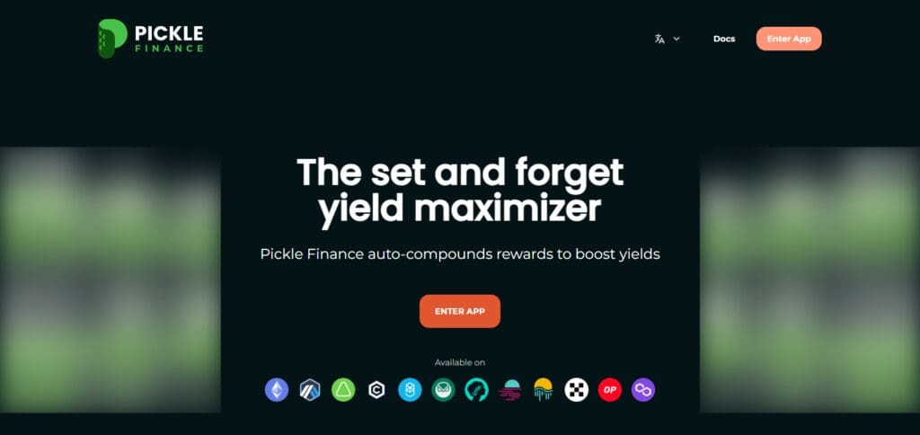 10 Best Yield Optimizers For Polygon | Maximize Your Returns 8 Pickle Finance