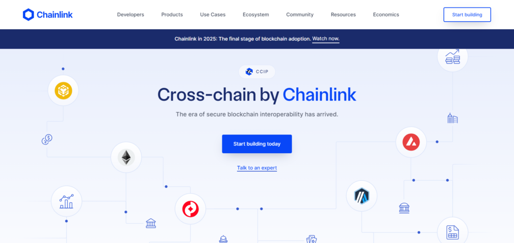 Chainlink Cross-Chain Interoperability Protocol (CCIP)