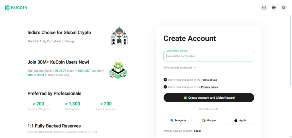 Register for this Platfortm