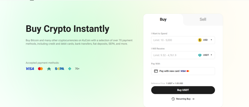 Purchase Crypto Currencies