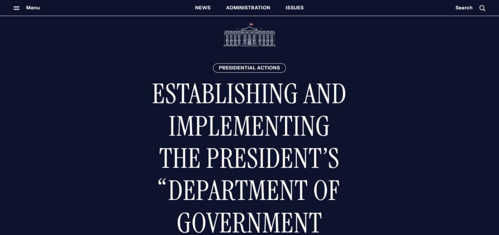 Department Of Government Efficiency (DOGE)