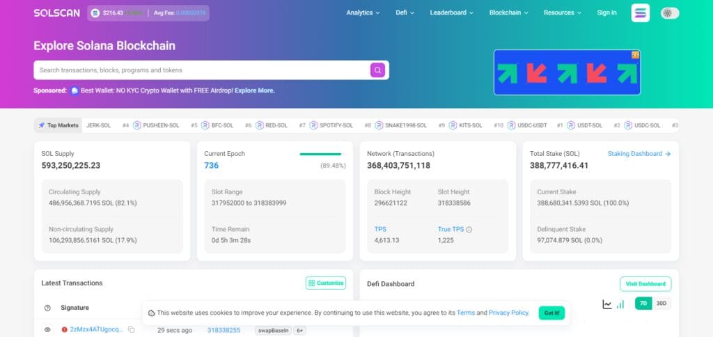 Solscan Explained: The Ultimate Solana Blockchain Explorer 2 What is Solscan?