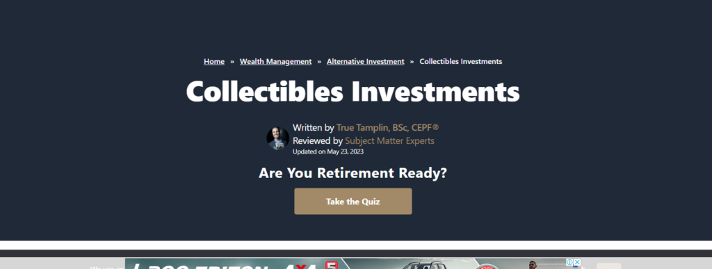 Collectible Investments