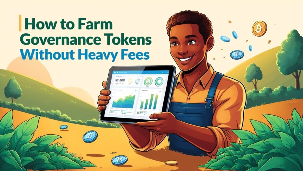 How to Farm Governance Tokens Without Heavy Fees 