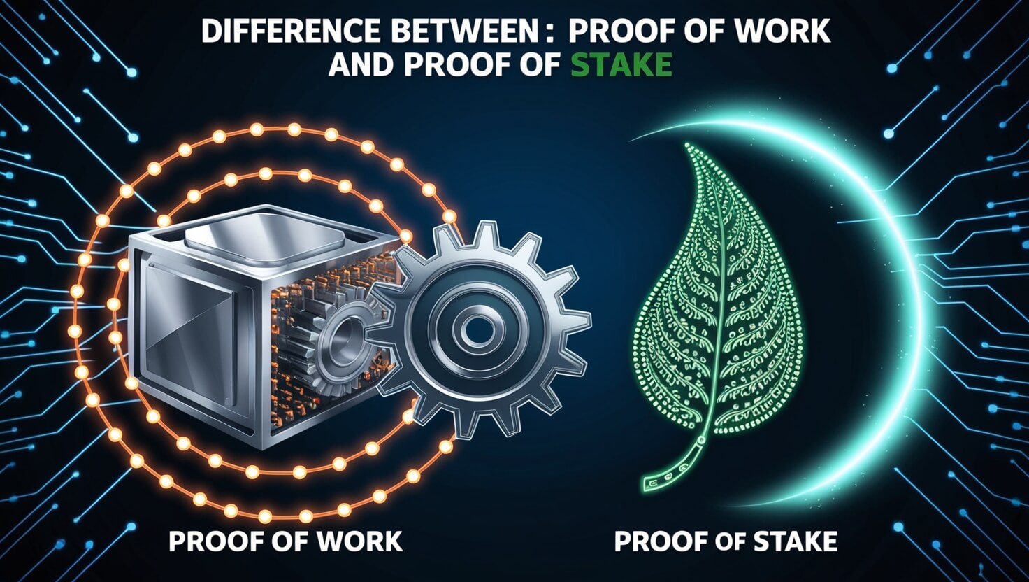 Difference Between Proof Of Work And Proof Of Stake