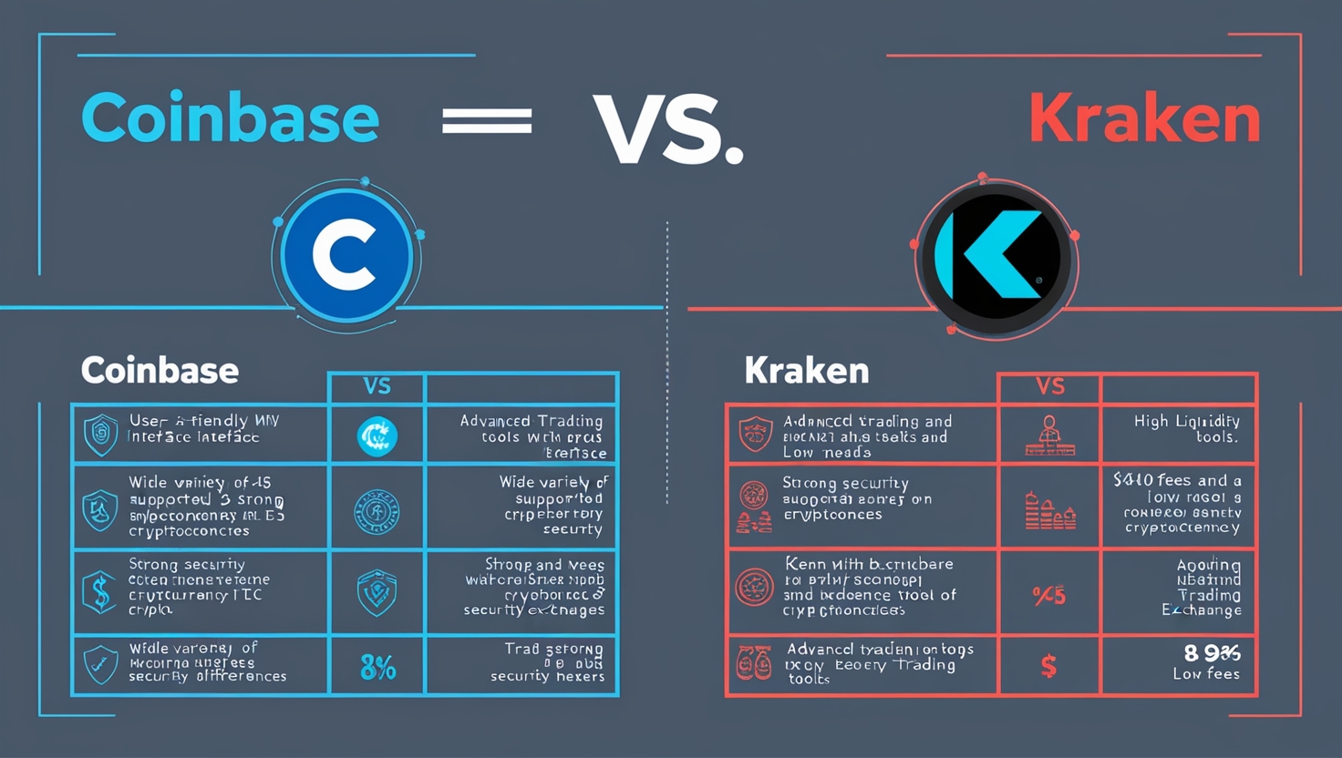 Differences Between Coinbase And Kraken