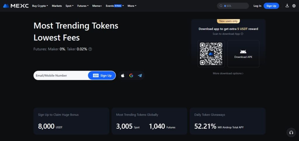 9 Top Zero-fee Crypto Trading Apps In March 2025 2 MEXC