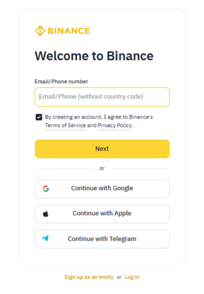Sign Up