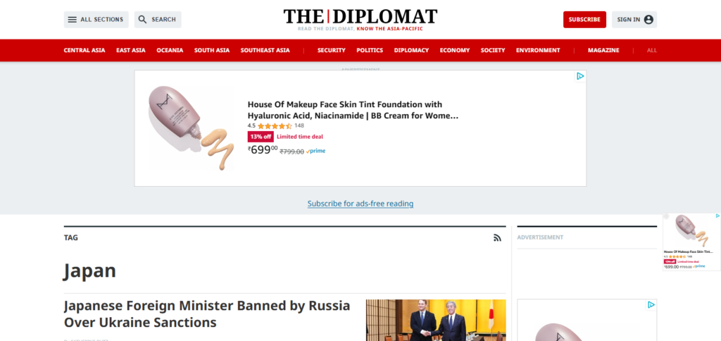 The Diplomat - Japan