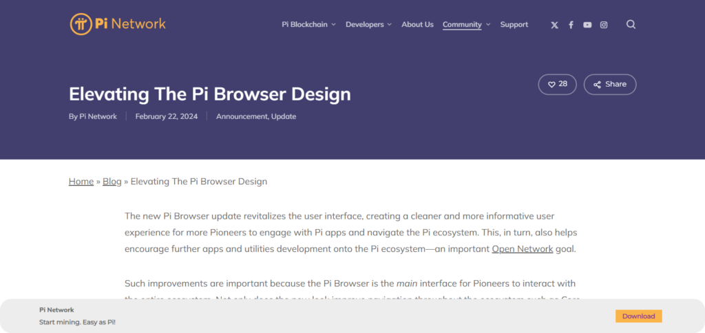 Pi Browser Wallet